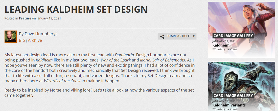 LEADING KALDHEIM SET DESIGN