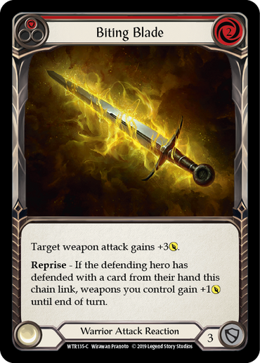 Biting Blade (Red) [WTR135-C] Alpha Print Normal