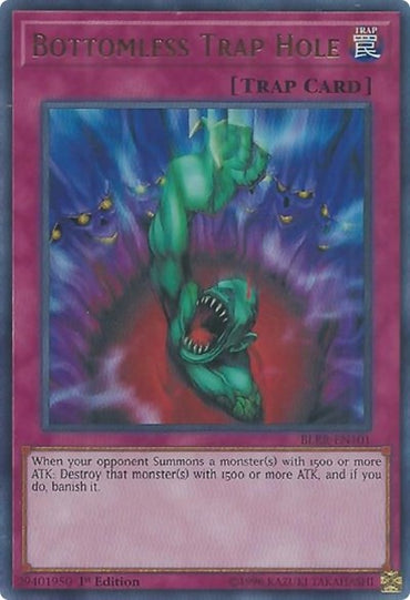 Bottomless Trap Hole [BLRR-EN101] Ultra Rare