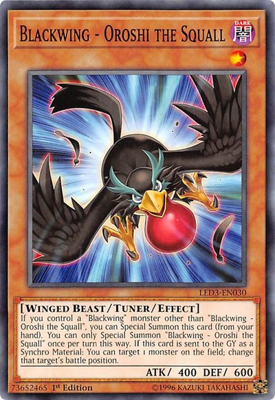 Blackwing - Oroshi the Squall [LED3-EN030] Common