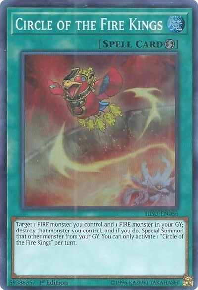 Circle of the Fire Kings [HISU-EN056] Super Rare