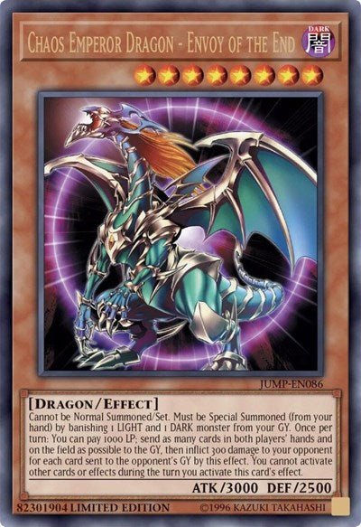 Chaos Emperor Dragon - Envoy of the End [JUMP-EN086] Ultra Rare
