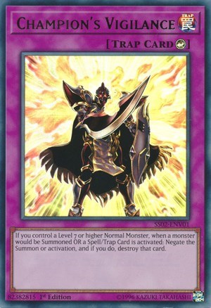 Champion&#x27;s Vigilance [SS02-ENV01] Ultra Rare