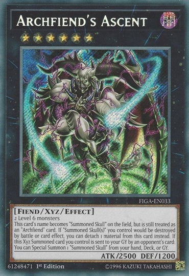 Archfiend&#x27;s Ascent [FIGA-EN033] Secret Rare