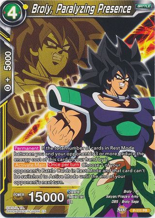 Broly, Paralyzing Presence [P-111]