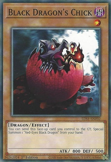 Black Dragon&#x27;s Chick [LDS1-EN002] Common