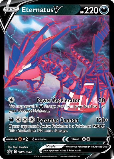 Eternatus V - SWSH064 [SWSH: Sword & Shield Promo Cards]