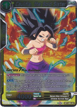 Caulifla, the Bold Sister [BT7-085_PR]