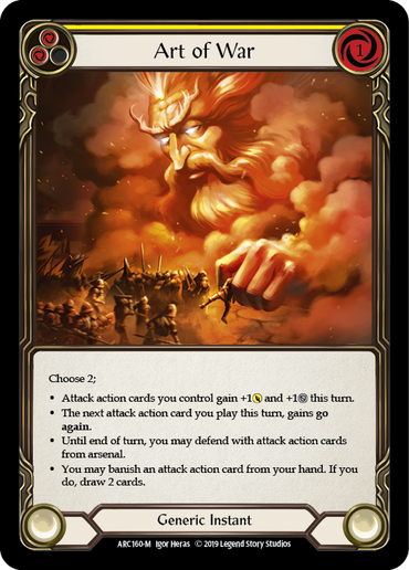 Art of War [ARC160-M] 1st Edition Rainbow Foil