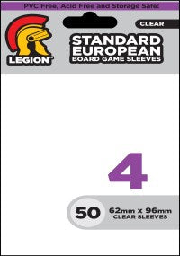 Board Game Sleeves: Standard European (50)