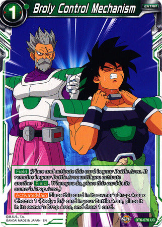Broly Control Mechanism [BT6-076]