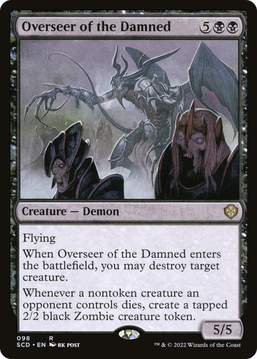 Overseer of the Damned [Starter Commander Decks]