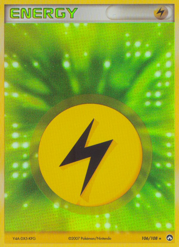 Lightning Energy (106/108) [EX: Power Keepers]