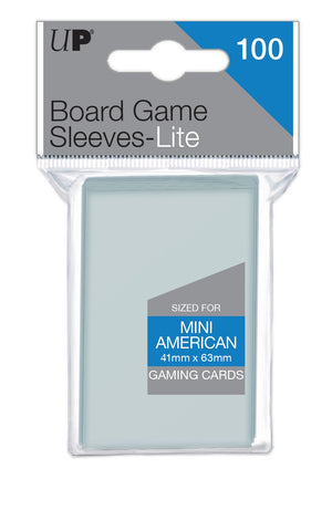 Board Game Sleeves Lite: Mini American 41x63mm (100)
