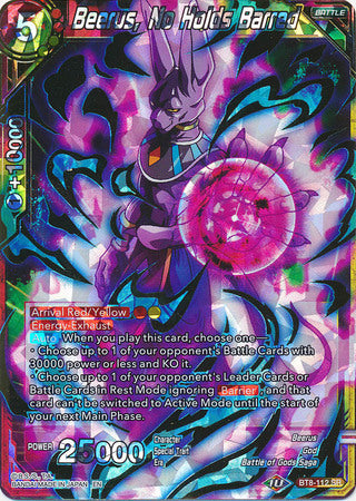 Beerus, No Holds Barred [BT8-112]