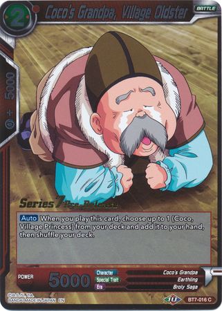 Coco's Grandpa, Village Oldster [BT7-016_PR]