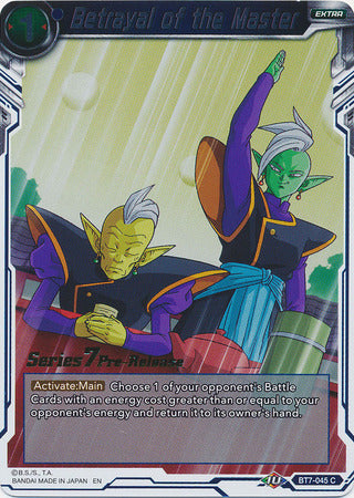 Betrayal of the Master [BT7-045_PR]