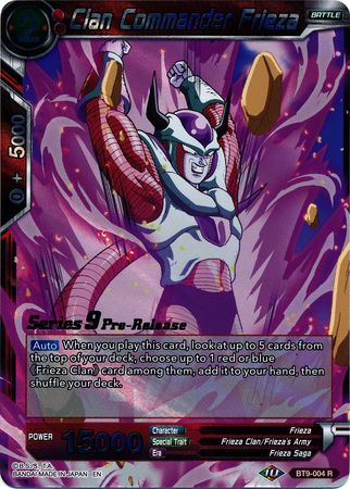 Clan Commander Frieza [BT9-004]