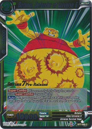 Botamo, Defender of Universe 6 [BT7-088_PR]