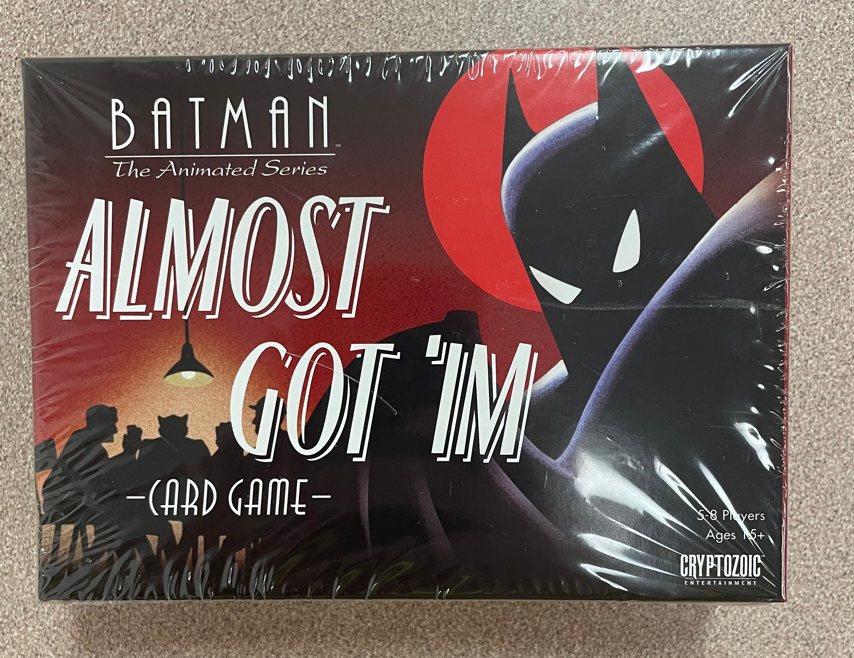 Batman the Animated Series Almost Got 'Im Card Game