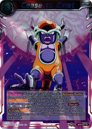 Cease to Exist [BT9-017]