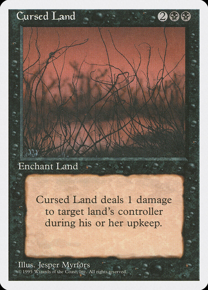 Cursed Land [Fourth Edition]