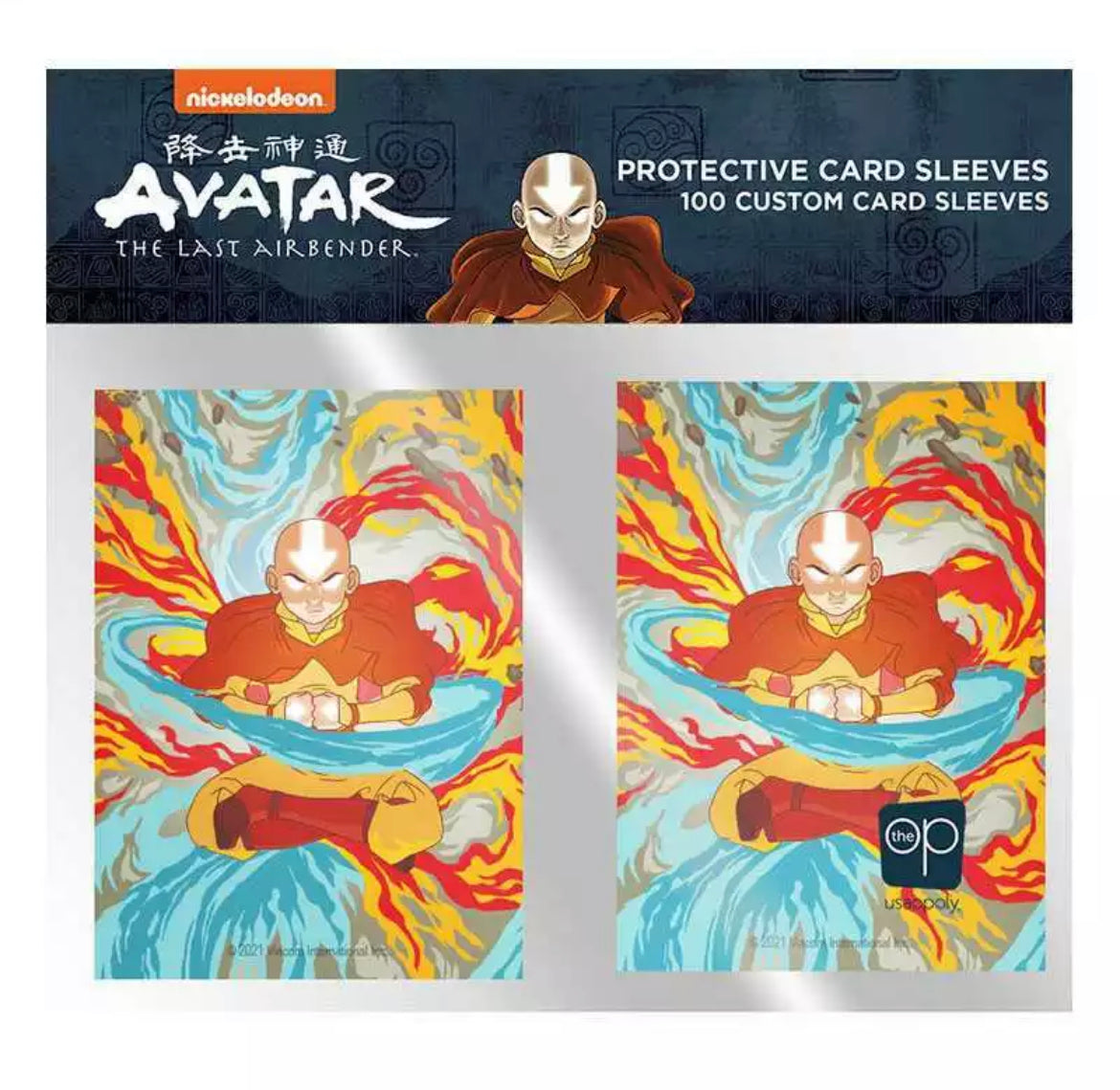 Avatar the Last Airbender Protective Card Sleeves 100ct